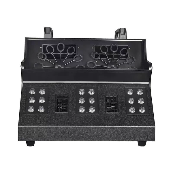 3 IN 1 Smoke Fog Bubble Machine LED Stage DJ Light Fogger DMX512 Remote Control