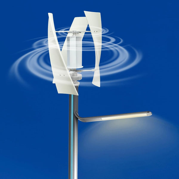 3KW 24V Vertical Axis Wind Turbine Generator Wind Turbine Intelligent Controller