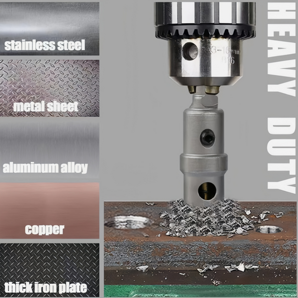 10/12Pcs TCT Hole Saw Kit for Hard Metal Tungsten Carbide Tipped Hole Cutter Set