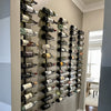 Wall Mounted Wine Rack Liquor Holder Organizer Industrial Storage Display Shelf