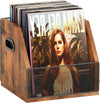 Record Storage Crate Vinyl Storage Record Holder Holders For 60+ Vinyl Records