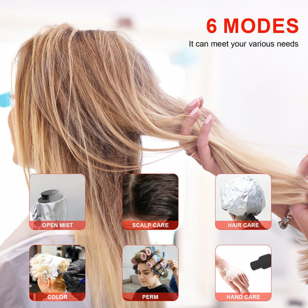 500W Hair Steamer Professional Hair Care for Salon SPA Temperature Adjustable
