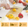 Bamboo Cheese Cutting Board Knife Gift Set Wooden Snack Serving Tray Foldable