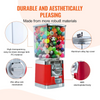 $2 Operated Gumball Vending Machine Toys Balls Egg Twisting Dispenser w/Lock