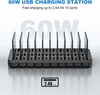 10 Port USB Charge Hub Station Multi-Device Charging Dock for Phones iPad Tables