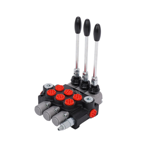 3-Spool Hydraulic Directional Control Valve 11GPM Tractors Loaders Valve
