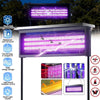 Solar USB Mosquito Killer Light Electronic Fly Bug Insect Zapper Trap Pest Lamp
