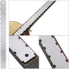 17 Pcs Guitar Luthier Tool Radius Gauge String Action Ruler Guitar Bass Setup