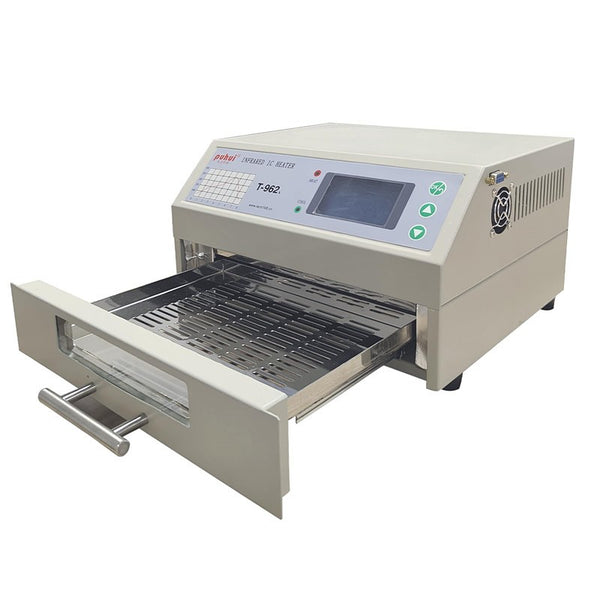 Reflow Oven Desktop Infrared Soldering Machine Infrared Reflow Oven IC Heater AU