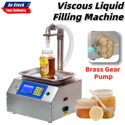 Automatic Liquid Filling Machine Digital Control Bottle Filler 20g-8kg AU Stock
