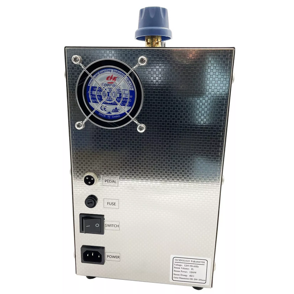 2L 1300W Jewelry Steam Cleaner Gem Washer Commercial Cleaning Tool Stainless Top