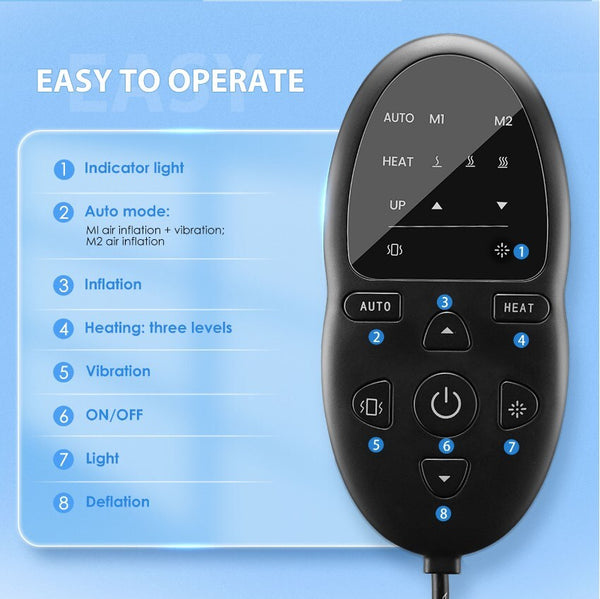 Electric Lumbar Traction Massager Adjustable Intensity Lower Back Pain Relief AU