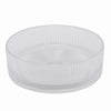 Bathroom Basin Round Glass Vanity Basin Above Counter Transparent Hand Wash Bowl