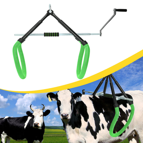 Heavy-Duty Cattle Lifter Triangular Support Stand Up Assist Tool 3306lb Capacity