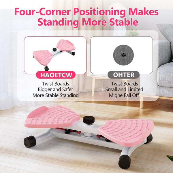 Waist Twisting Machine Ab Twister Board for Home Workout & Core Training 300 LBS