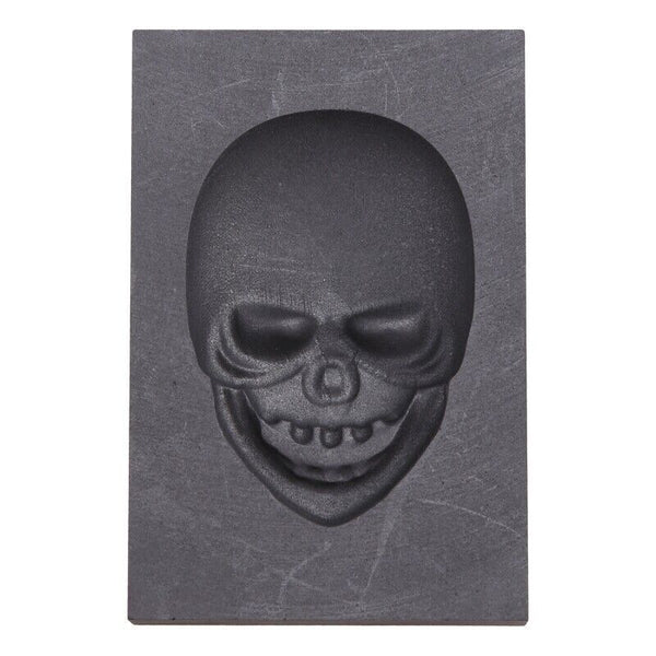 Skull Graphite Casting Ingot Mold Crucible Mould for Melting Casting 6x4cm