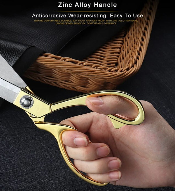 10.5'' Scissors Tailor Dressmaking Sewing Cutting Trimming Fabric Scissors Shear