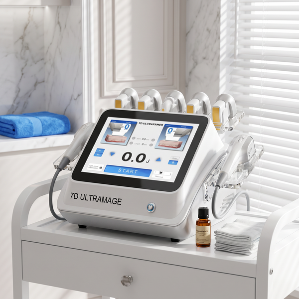 7D Hifu Facial Skin Firming Wrinkle Anti Aging Machine Body Weight Fat Burner