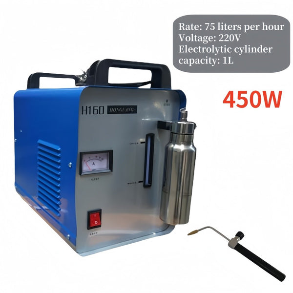 Acrylic Polishing Machine w/Flame Torch Oxygen-Hydrogen Generator Water Welder