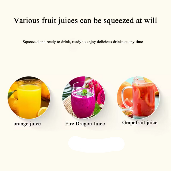 Commercial Orange Squeezer Electric Fruit Juicer No Need to Peel Directly Drink