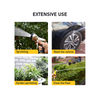 1/2'' X 60M Water Hose Reel Rack Stainless Steel Portable Pipe Holder Storage AU