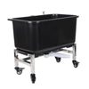 Freestanding Mop Sink with Rollers/Drainage Commercial Mop Bucket 60*40*50cm AU