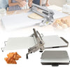 Manual Dough Sheeter Roller Machine Commercial Folding Dough Maker 1-25mm Thick