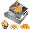 Electric French Fry Cutter Potato Deep Fryer Basket Strainers Fry Food Skimmer