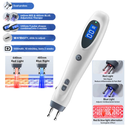 Electronic Acupuncture Pen Meridian Acupressure Point Massage Pulse Therapy