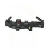 Rifle Scope 1.2-6x24 MOA Reticle Clear Green-Coated Lens Flip-Back Lens Covers