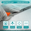 Fiberglass Cloth Glass Fiber Cloth 270g/㎡ 1m*10m For Boat RC Plane Surfboard AU