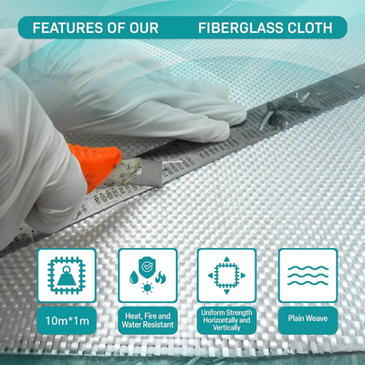 Fiberglass Cloth Glass Fiber Cloth 270g/㎡ 1m*10m For Boat RC Plane Surfboard AU