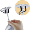 4PCS Wine Glass Racks Metal Wine Glass Holder for Kitchen Bar Decor Wall Mounted