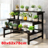 Metal Plant Stand Display Rack Flower Pot Shelving Organiser Decor Garden Patio