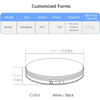 13.8inch Motorized Rotating Turntable 15KG Load 360° Rotating Display Stand AU
