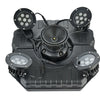 Stainless Steel Pond Fountain Aerator 4 RGB Lights Fountain Pump Pond Lake Pool