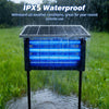 Solar USB Mosquito Killer Light Electronic Fly Bug Insect Zapper Trap Pest Lamp