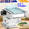 2 in 1 Electric Pasta Maker 3 Blades Electric Noodle Machine Dumpling Skin Maker