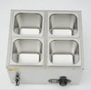 Electric Food Warmer Bain Marie Pearl Warmer Buffet Food Insulation Machine 10L