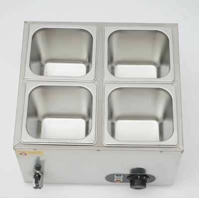 Electric Food Warmer Bain Marie Pearl Warmer Buffet Food Insulation Machine 10L