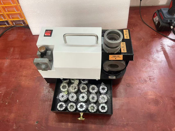 Drill Bit Grinder Machine 3-20mm Drill Bits Sharpener w/18 Collects 4500rpm AU