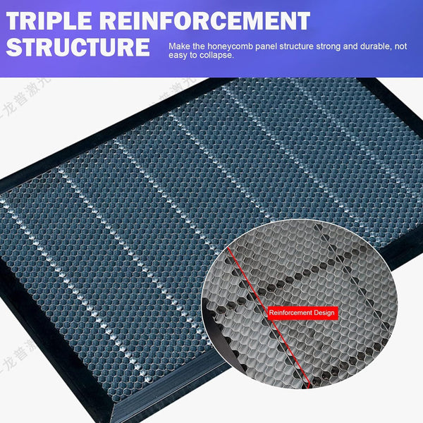 Laser Cutting Honeycomb Working Table Panel Laser Bed 15.75 x 23.62 x 0.86 inch