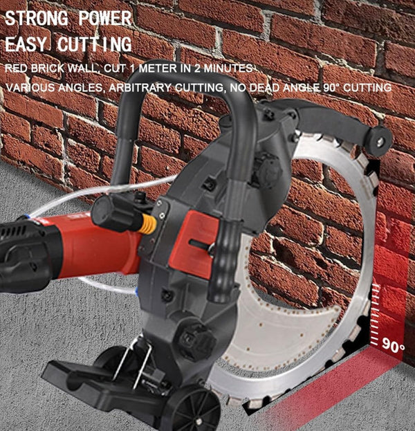 9980W Concrete Cutting Ring Saw Cement Road Concrete Wall Cutting Machine 40cm
