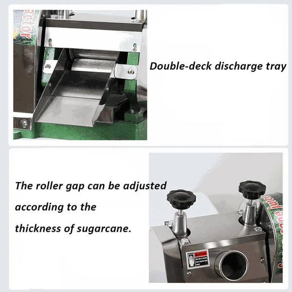 Commercial Sugar Cane Juicer Machine 50KG/H Sugar Cane Handwheel Juicer Press AU