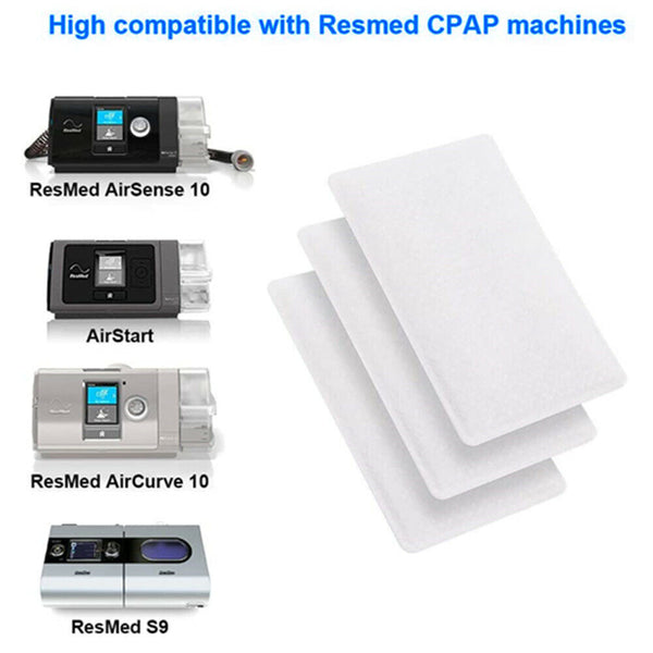 CPAP Air Filter Premium Disposable Replacement Filters for CPAP Machines 60 Pack