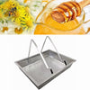 Honeycomb Uncapping Tray Stainless Steel Honey Uncapping Station Beeswax Frame