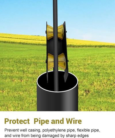 Well Pipe Pulling Tools And Cable Rollers Fit Well Pump Pipe Flexible Pipe