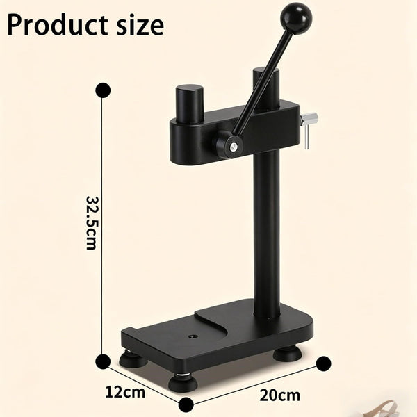Manual Can & Bottle Sealer Adjustable Height Capper for Beer Juice Coffee Soda