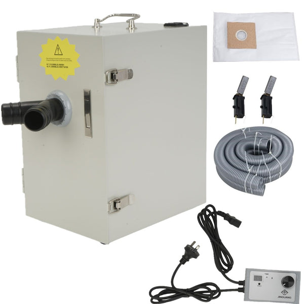 500W Digital Dental Dust Collector Double Impeller Vacuum Cleaner Dentistry Lab