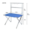 Folding Table 100x70cm Portable Display for Market Fair Stall Camping&Tradeshow